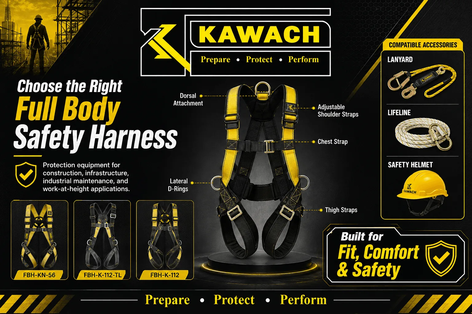 Safety Harness Complete Guide to Choosing the Right Protection Equipment